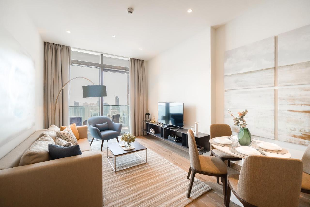 Luton Vacation Homes - Marina View & Luxury 1Br - Jumeirah Living Marina Gate Tower 3 - 54Ab49Ab36Ab Дубай Экстерьер фото
