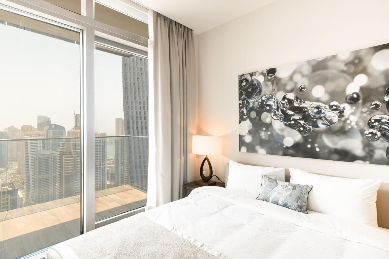 Luton Vacation Homes - Marina View & Luxury 1Br - Jumeirah Living Marina Gate Tower 3 - 54Ab49Ab36Ab Дубай Экстерьер фото