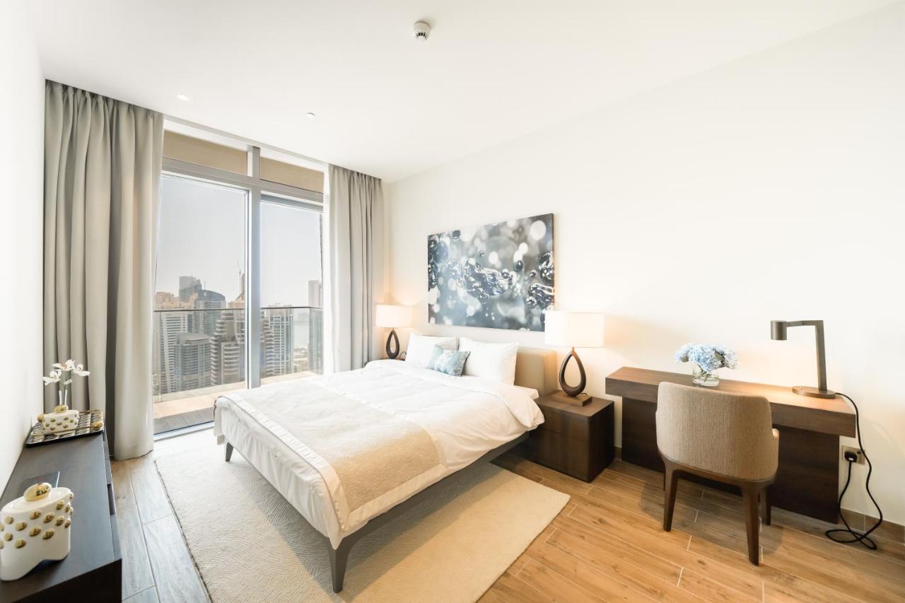 Luton Vacation Homes - Marina View & Luxury 1Br - Jumeirah Living Marina Gate Tower 3 - 54Ab49Ab36Ab Дубай Экстерьер фото